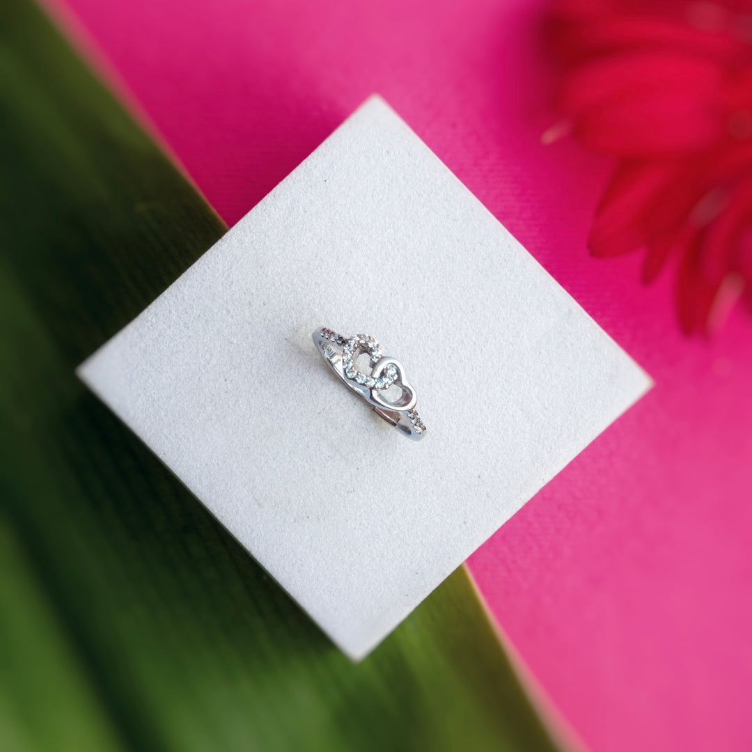 Amore Sterling Silver Ring