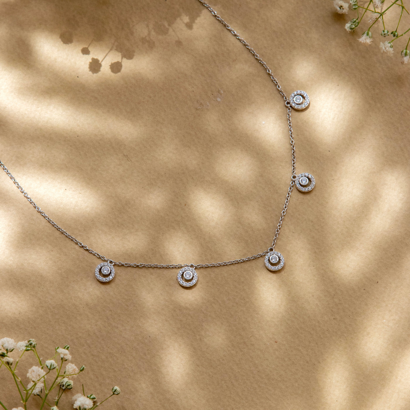 Pure Elegance Sterling Silver Necklace